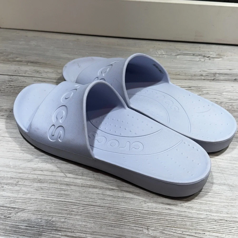 CROCS Slides Men's Sandals Size 11 Color Dreamscape Summer Beach Slip On
